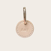 Costum Leather Name Tag