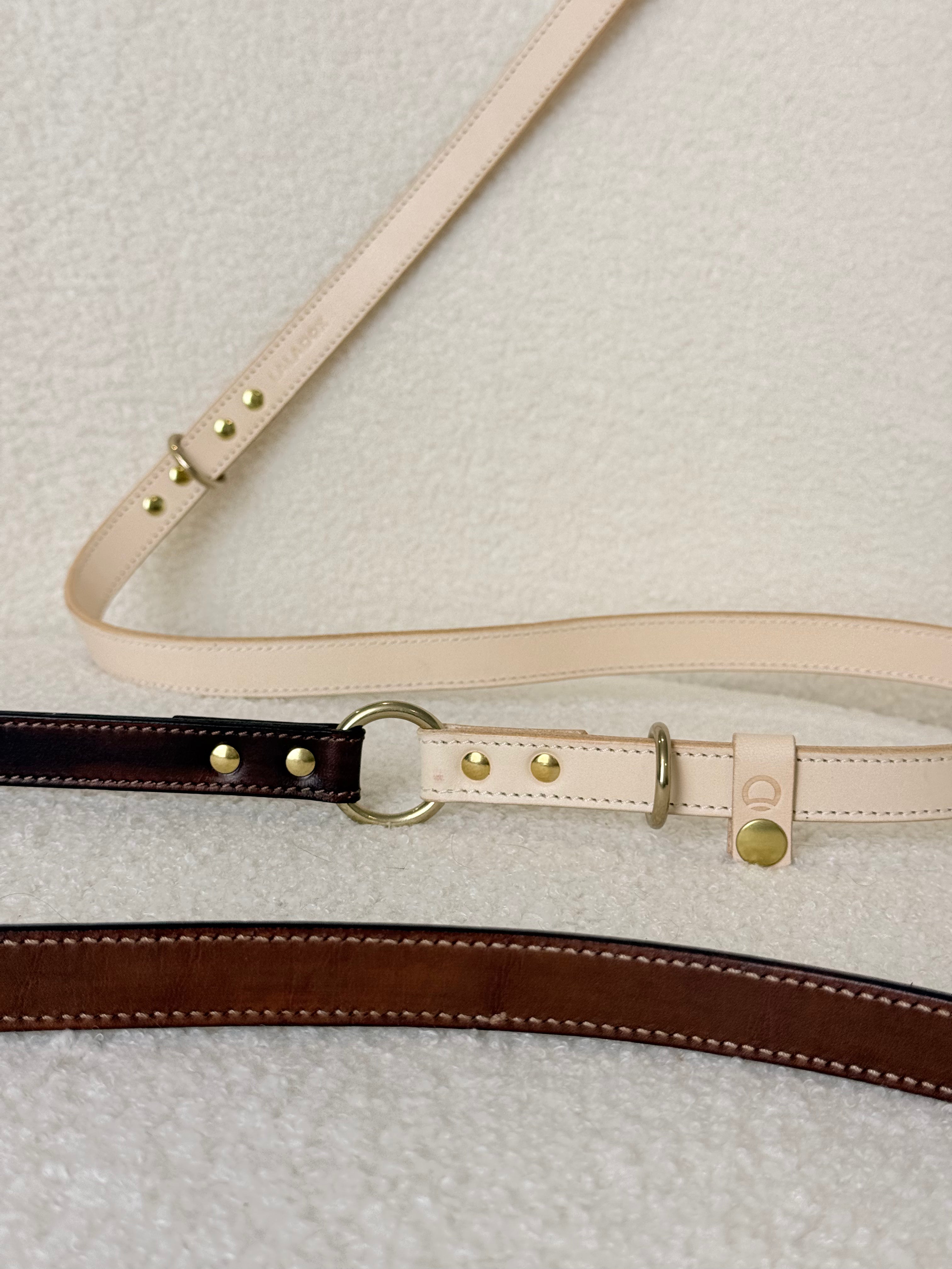 Leather Collar & Lead Walk Set | LALADOX
